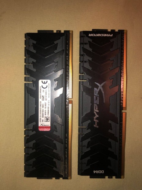 2x8gb kingstone hyperx 4133mhz CL19 ramok