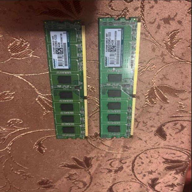 2x 4GB Kingmax DDR3 1333MHz RAM