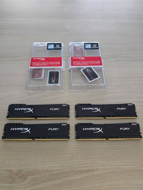 2x Kingston Hyperx Fury 32GB (2x16GB) DDR4 2666MHz Garancilis!