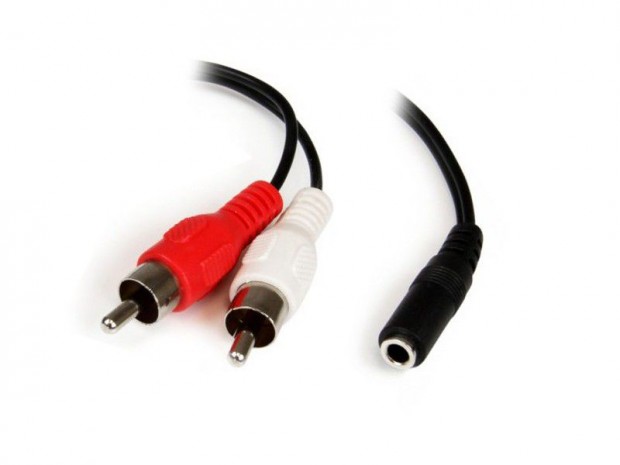 2x RCA 3,5 jack kbel 1,5 mter