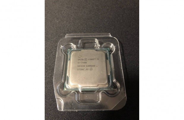 2x hasznlt Intel Core i5-7400 processzor!