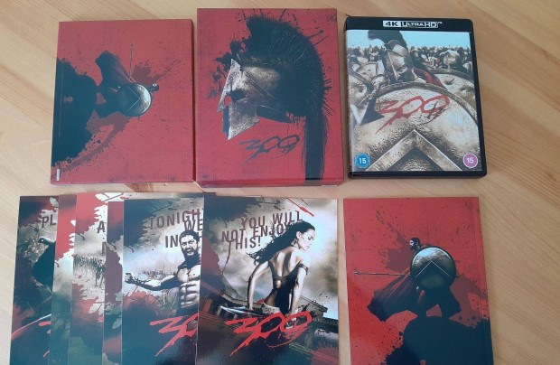 300 4k blu-ray limitált diszdobozos