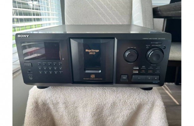 300 lemezes Sony CDP-CX355 CD tr asztali CD deck - Mega Storage