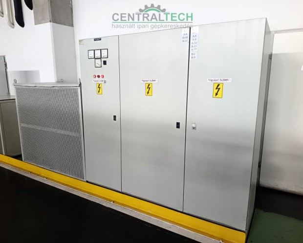 300kVA 3 fázisú trafó, transzformátor eladó 3x400V -> 3x200V