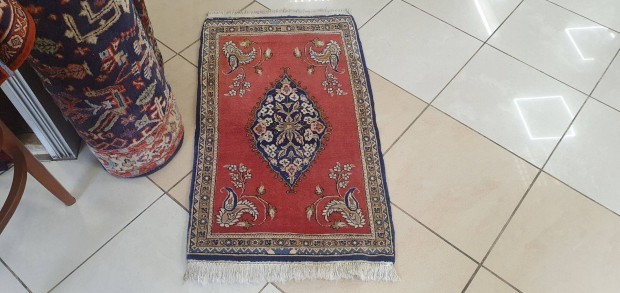 3033 Irni Kashan Kzi csom gyapj perzsa sznyeg 52X100CM Ingyen FUT