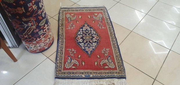 3033 Irni Kashan Kzi csom gyapj perzsa sznyeg 52X100CM Ingyen FUT