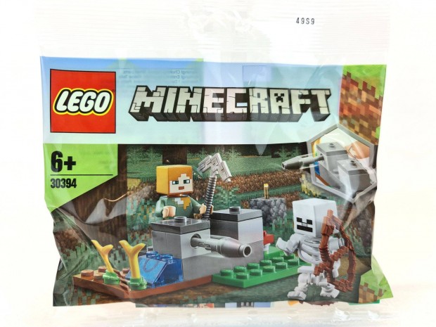 30394 Lego Minecraft Csontvz elleni vdekezs j, bontatlan