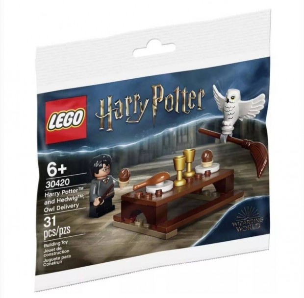 30420 LEGO Harry Potter - Harry Potter s Hedwig bontott, gyjti