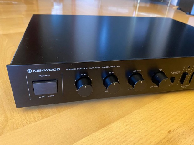 30500314 Kenwood Basic C1 sztereo elerst preamp MC MM phono