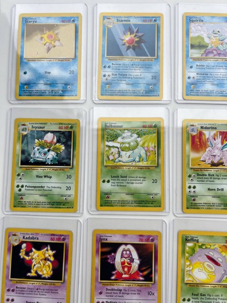 30DB R�gi Angol Pokemon k�rtya