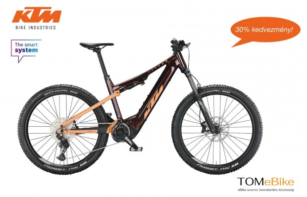 30% akci! j KTM Macina Lycan 772 140mm Smart System ebike (2022)