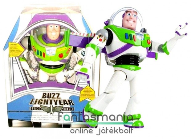 30 cm Toy Story beszl s vilgt Buzz Lightyear figura
