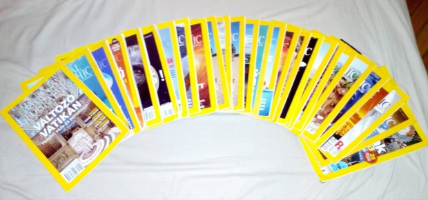 30 db National Geographic Folyirat Magazin  (2003-2018)
