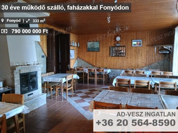 30 �ve m�k�d� sz�ll�, fah�zakkal Fony�don