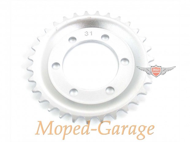 31 fogas ezüst lánckerék Zündapp Roller R 50 561-es típushoz