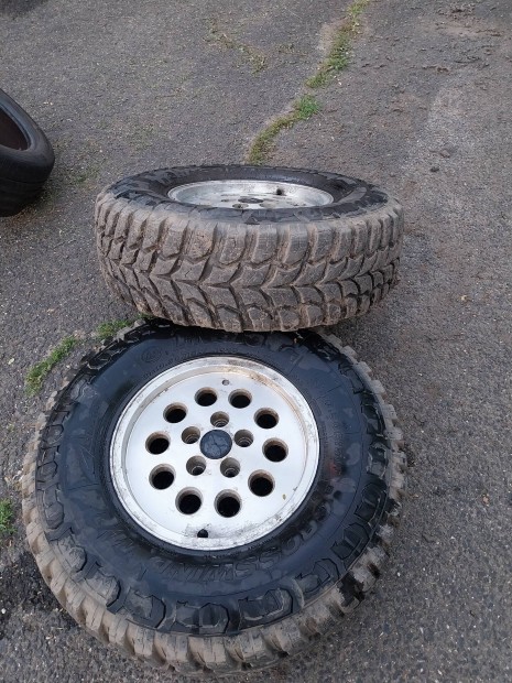 31x10.5r15 m/t terepgumi jeep felnin