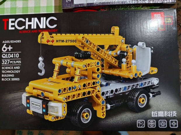 327 db-os j LEGO Technic kompatibilis darus aut