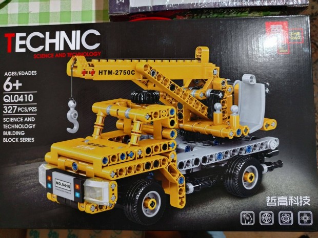 327 db-os j LEGO Technic kompatibilis darus teheraut