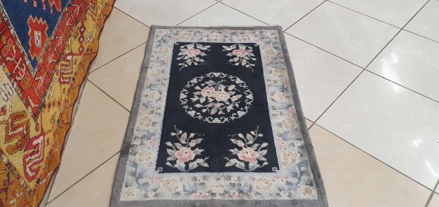 3280 Knai Peking Bambusz selyem kzi csom perzsa sznyeg 62X94CM