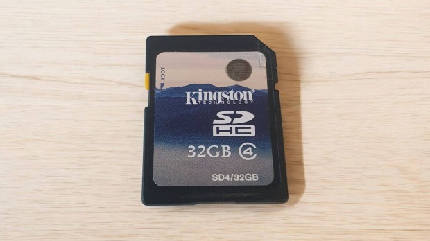 32GB Kingston SDHC 4 SD krtya