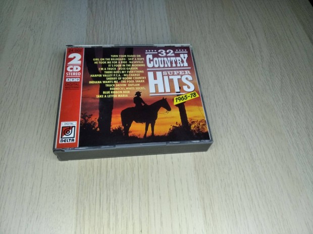 32 Country Super Hits 1965-78 / 2 x CD