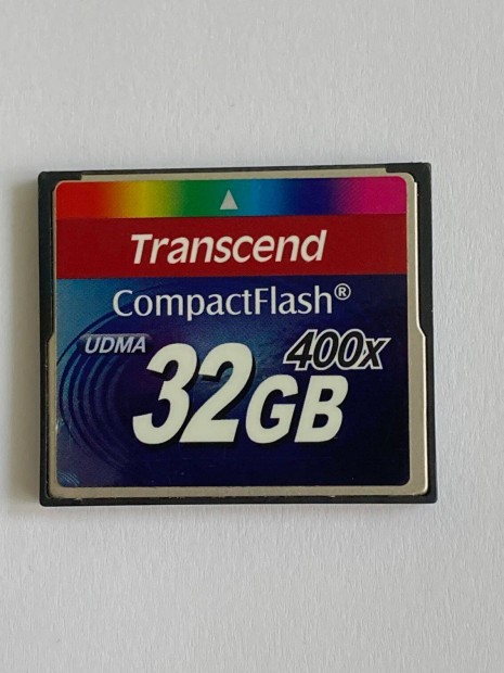 32 GB Transcend 400X nagysebessg CF krtya elad