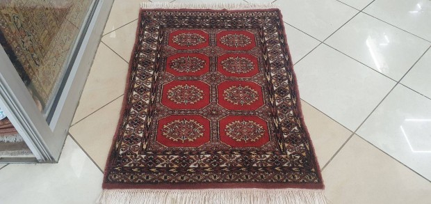 3322 Pakisztni Trkmn Kzi gyapj Perzsa Sznyeg 76X107CM Ingyen FUT