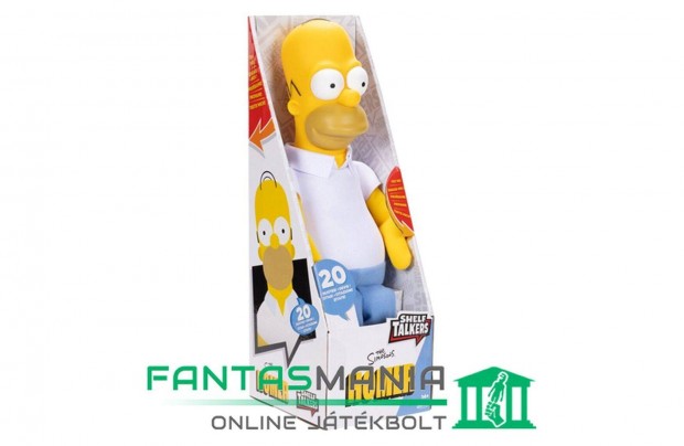 33 cm Simpsons / Simpson Csald figura beszl Homer Simpson plss