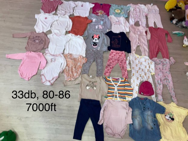 33db, 80-86 mret kislny ruhacsomag 