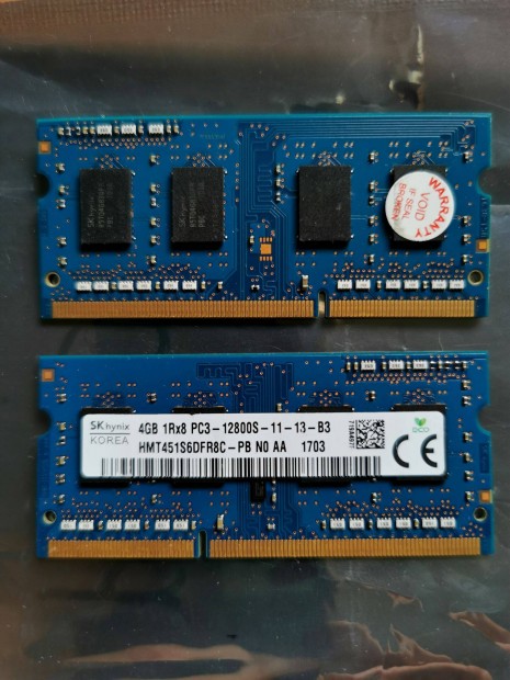 34/2 SK Hynix HMT451S6DFR8C 8gb 3 hnap garancia PC3 DDR3 ram memria