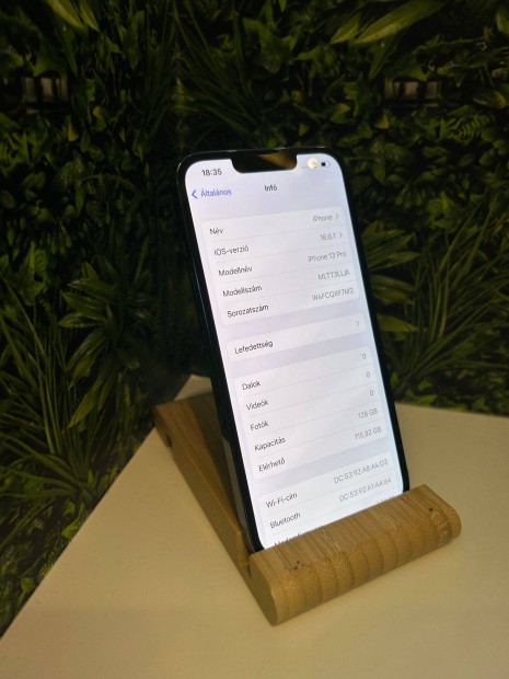 34 Iphone 13 Pro 128GB! 100% akku! 12hnap garancival!