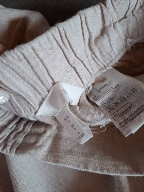 34 - es H&M bőszárú nadrág