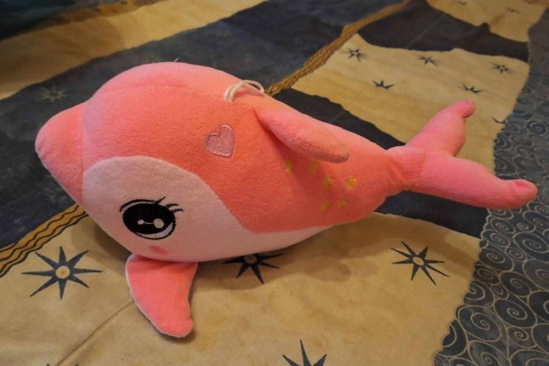 35CM Hosszú,Alig Használt Delfin Plüss