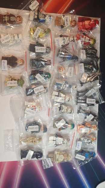 35 db LEGO Star Wars figura kiz�r�lag egyben elad�