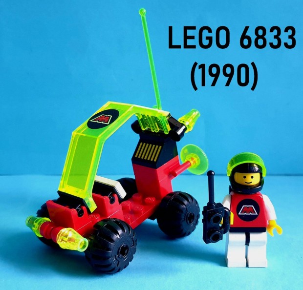 35 ves LEGO Space M:Tron 6833 Beacon Tracer (1990)