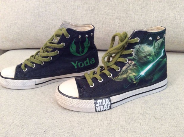 35-s cip Star Wars magasszr Fi tornacip Converse szer cip