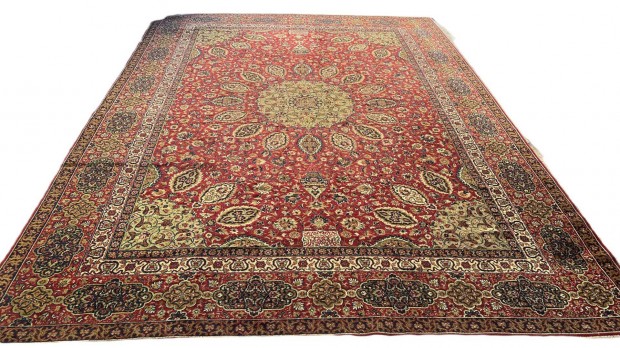 3628 Hatalmas Tabriz mints gyapj perzsa sznyeg 300x405CM Ingyen FUT