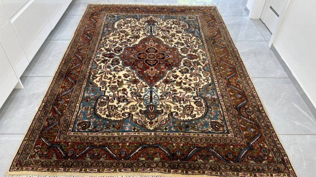 3631 lomszp Hindu Tabriz kzi csom gyapj perzsa sznyeg 170X245CM