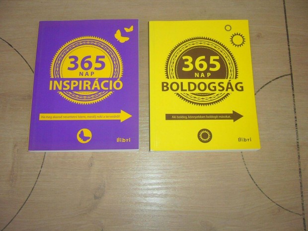 365 nap boldogsg, 365 nap inspirci 2 db