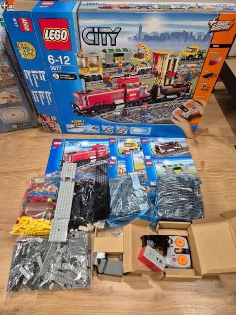 3677 Lego City Piros tehervonat