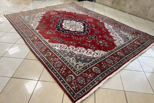 3680 Irni Kashan Kzi csom gyapj perzsa sznyeg 255X335CM Ingyen F