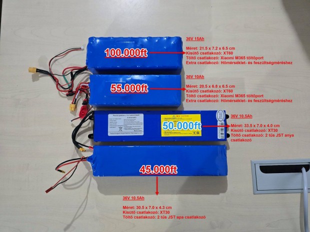 36V ltium-ion akkumultor elektromos rollerekhez s egyb jrmvekhez