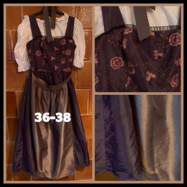 36/38-as hossz stt Dirndl ruha blzzal