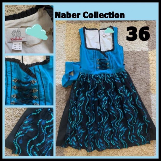 36-os kk Dirndl ruha /Naber/