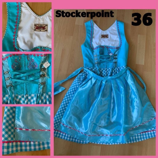 36-os vilgoskk kocks Dirndl ruha /Stockerpoint/