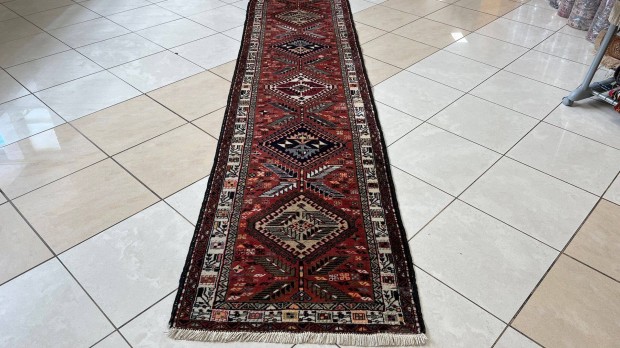 3713 Irni Hamadan kzi csom gyapj perzsa fut sznyeg 75X300CM