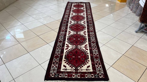 3717 Hindu Hamedan kzi gyapj perzsa fut sznyeg 90X370CM Ingyen Fut