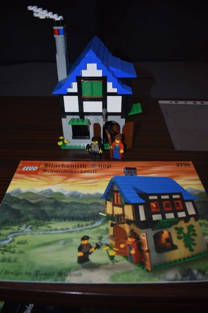 3739 Lego Blacksmith Shop szett