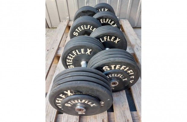 37,5 kg-os Steelflex gumrozott egykezes slyz pr