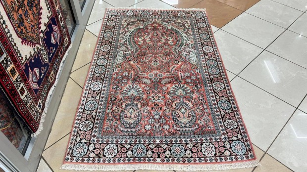 3818 Kasmri hernyselyem Isfahan kzi perzsa sznyeg 93X150CM